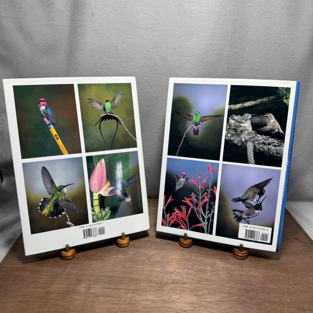 Vintage Hummingbird Photography Books Lot - Caribbean & North America Tyrell HC